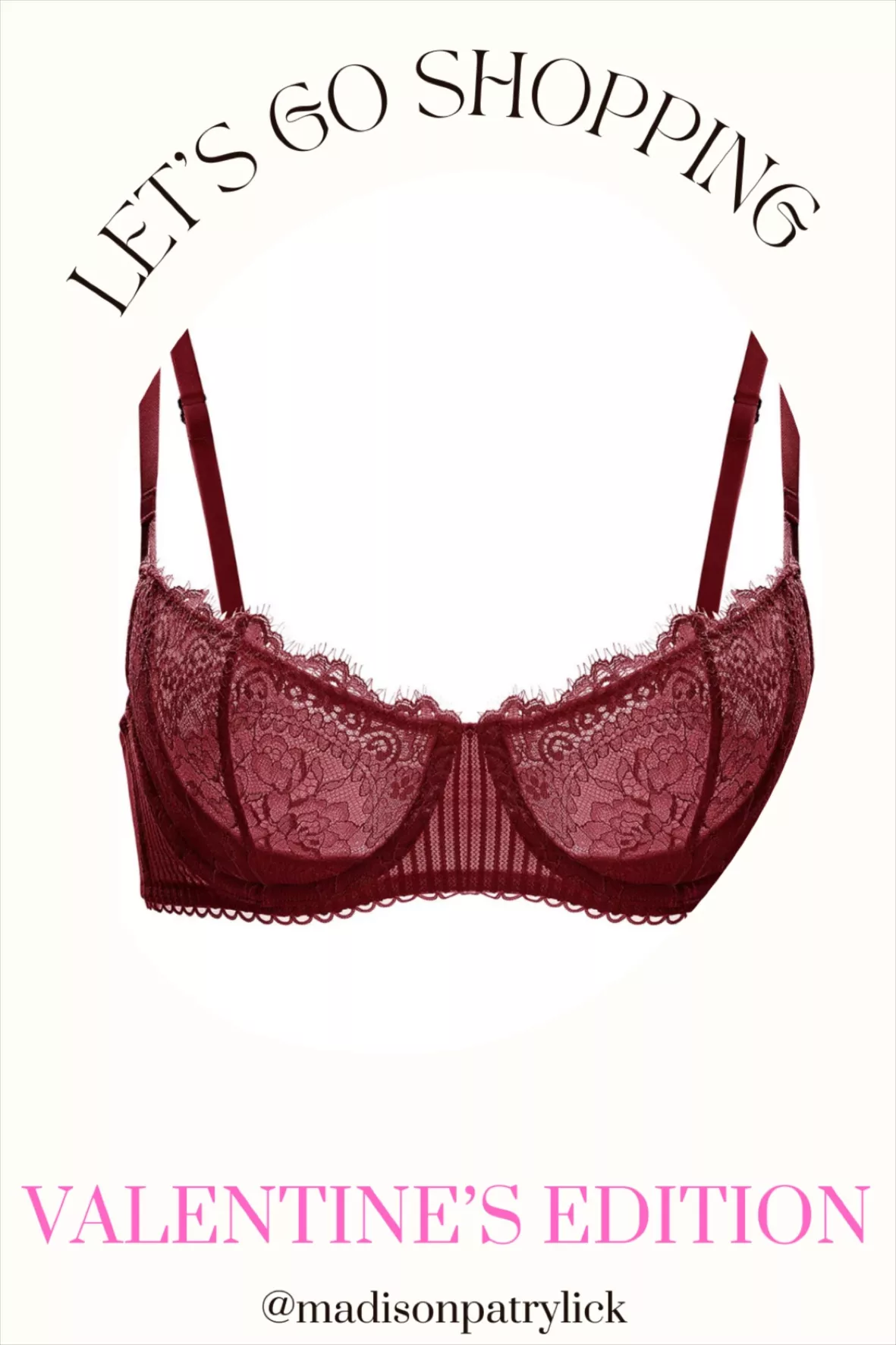 Wicked Unlined Lace Balconette Bra curated on LTK