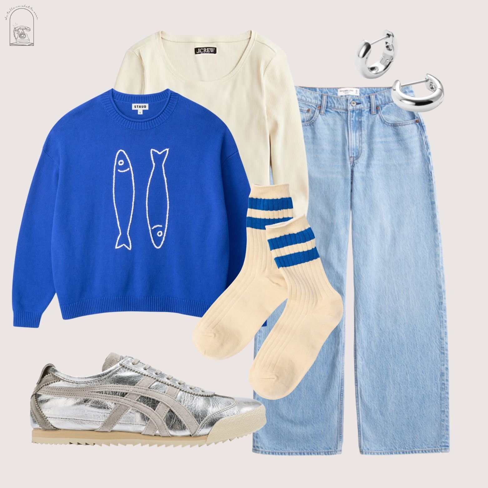 when you want to be cozy + cute 💙 is anyone else obsessed with silver sneakers rn bc i’m swooooning 

#LTKShoeCrush #LTKFindsUnder100 #LTKMidsize