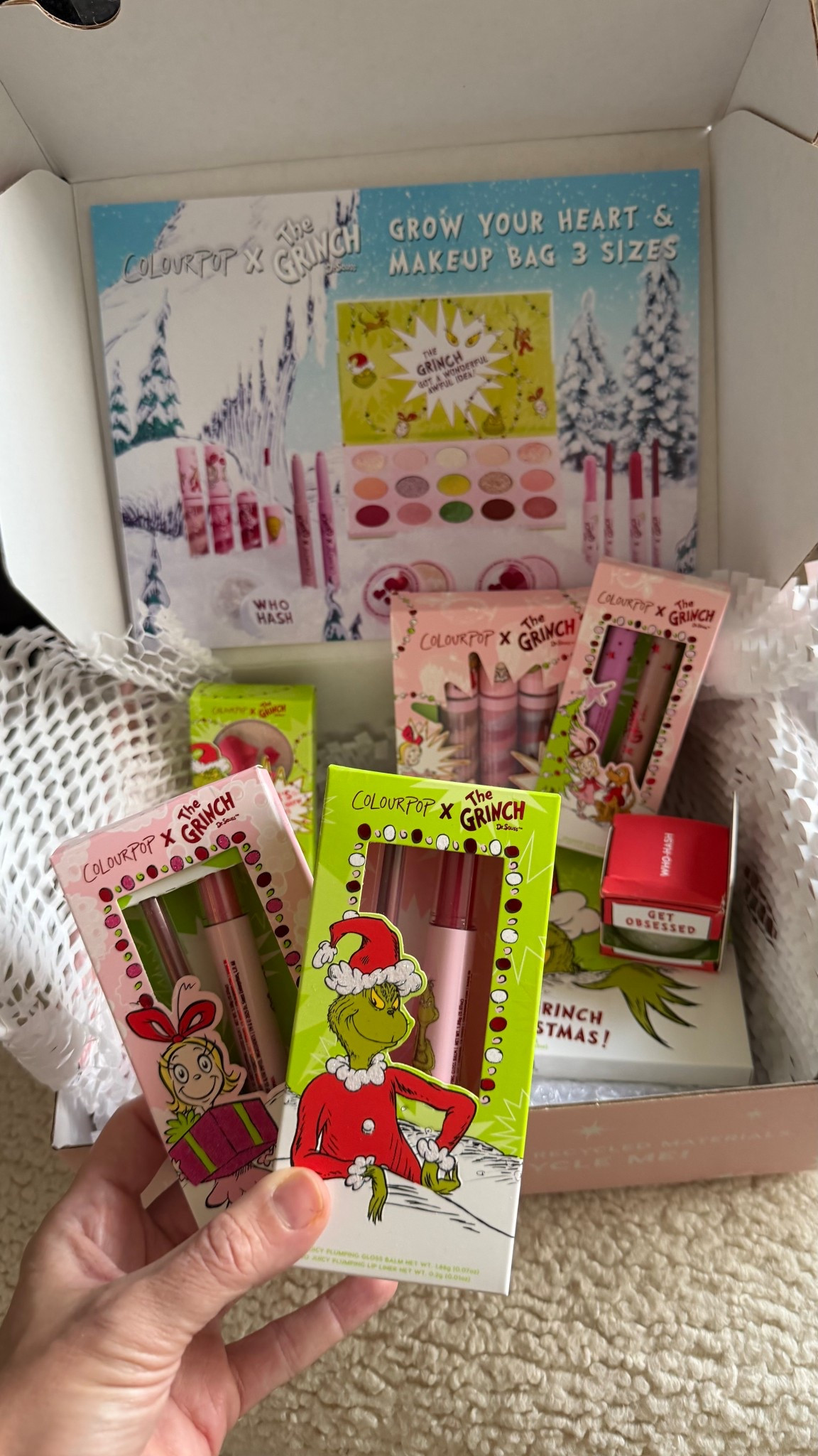 How fun is this Colourpop X The Grinch collab! Perfect gifting ideas for the holiday! 

#LTKGiftGuide #LTKHoliday #LTKBeauty
