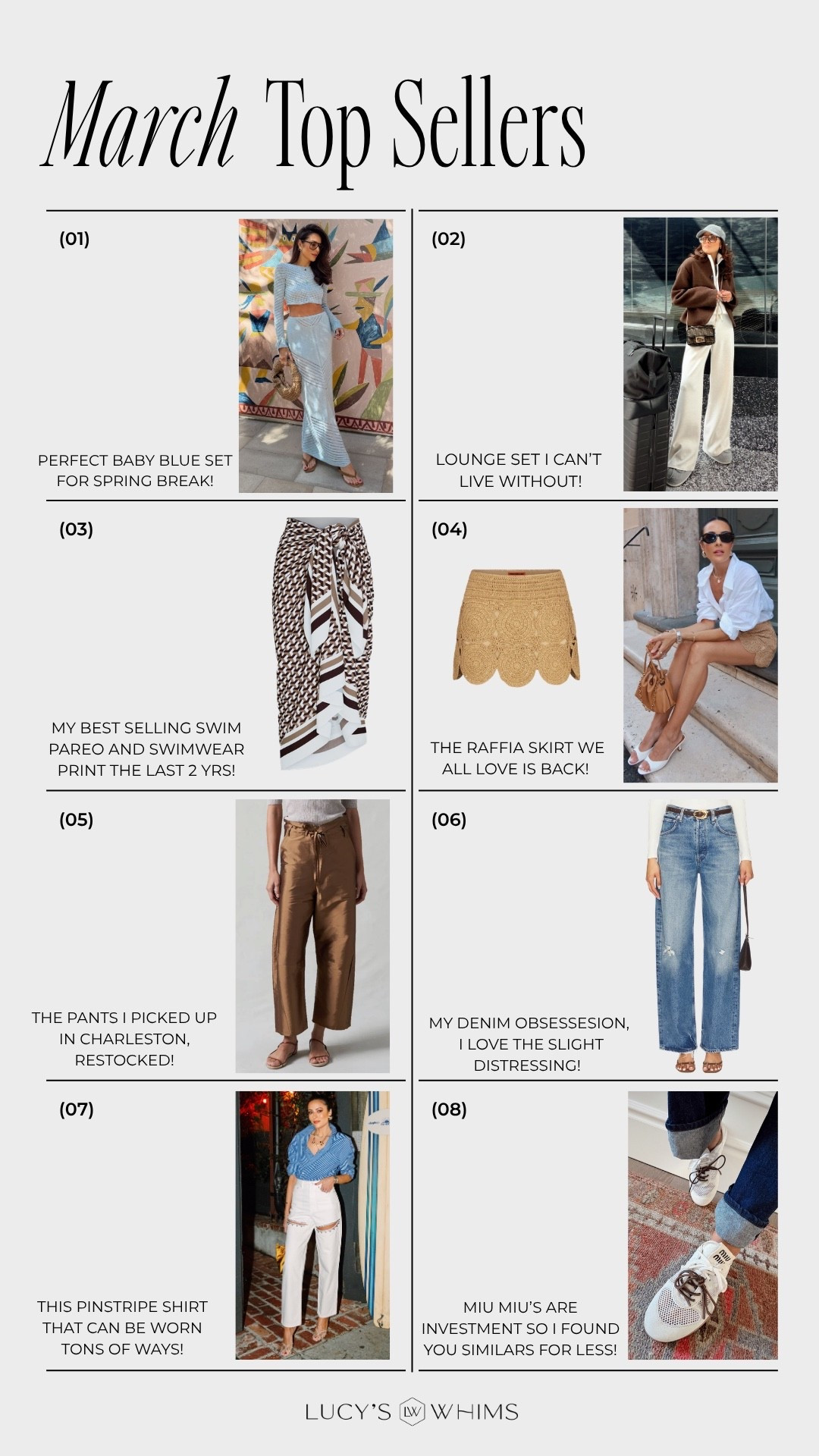 What you loved most in March! 

#LTKSeasonal #LTKOver40