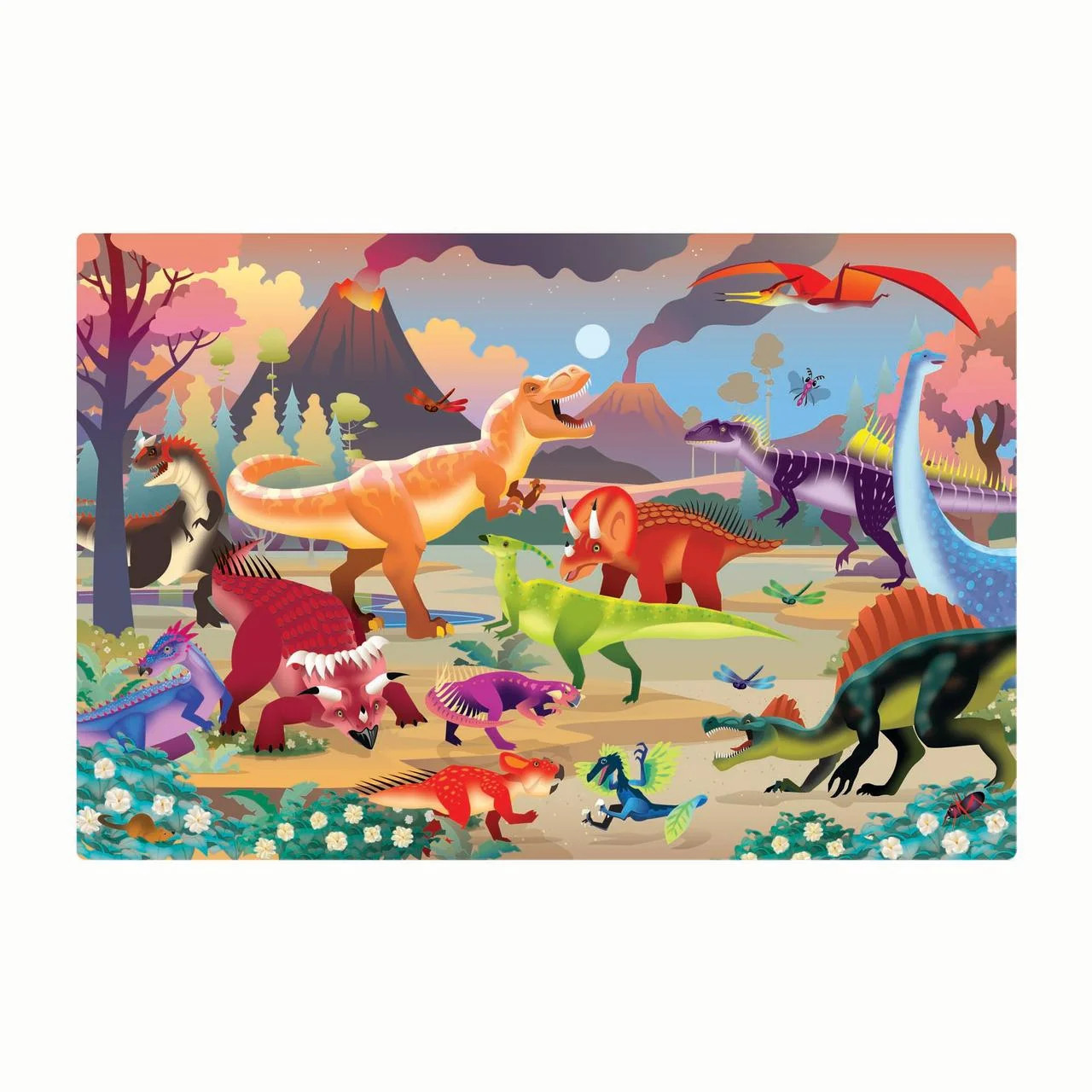 Melissa & Doug Dinosaur Floor Puzzle-36 pieces - Walmart.com | Walmart (US)