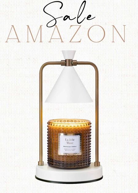 This gorgeous candle warmer and candle are currently major sale!! 🎉

#LTKsalealert #LTKSeasonal #LTKstyletip