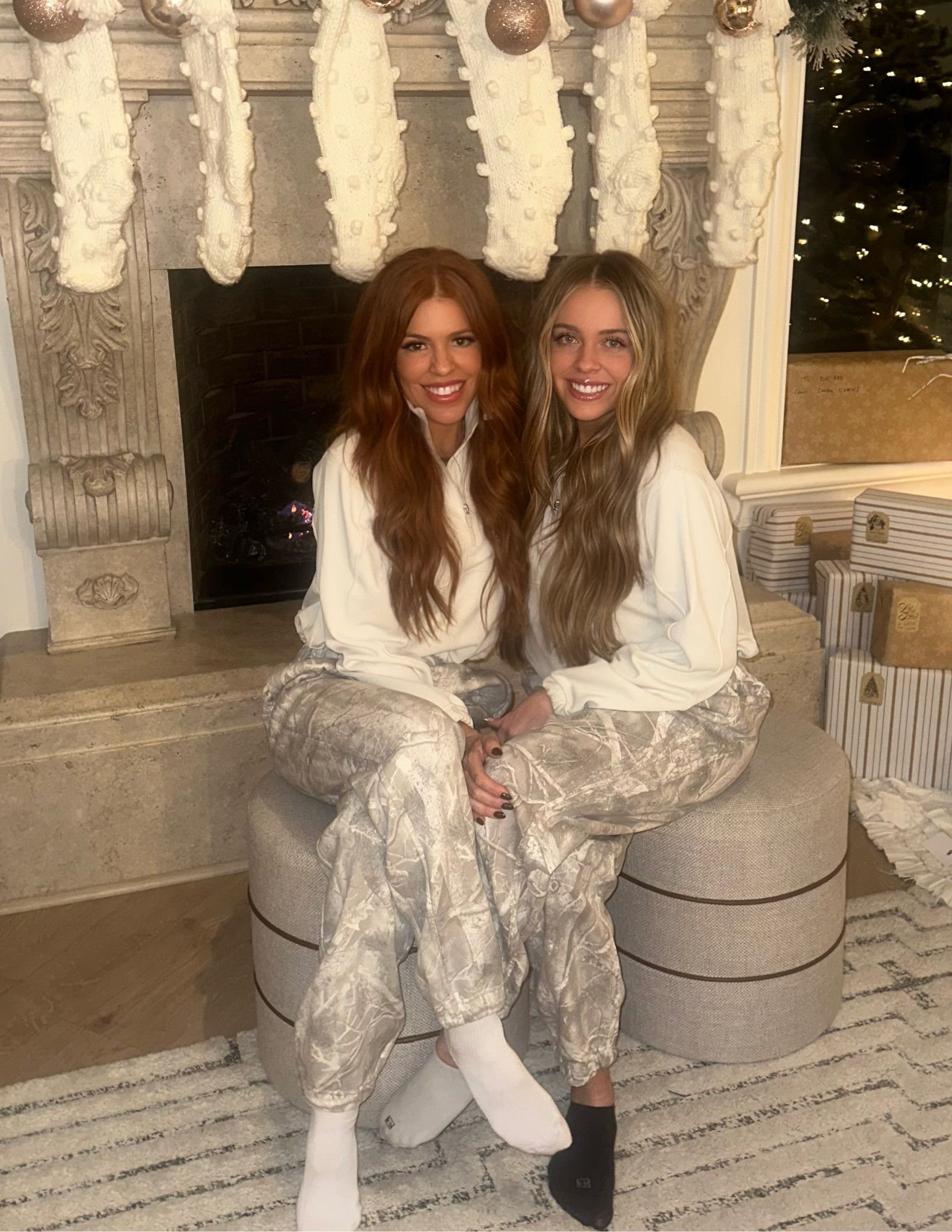 Cute And Comfy ❄️
Tops - Both size 6 
Pants - 
Bella - Small 
Katie - XSmall 

#LTKBeauty #LTKHoliday #LTKStyleTip