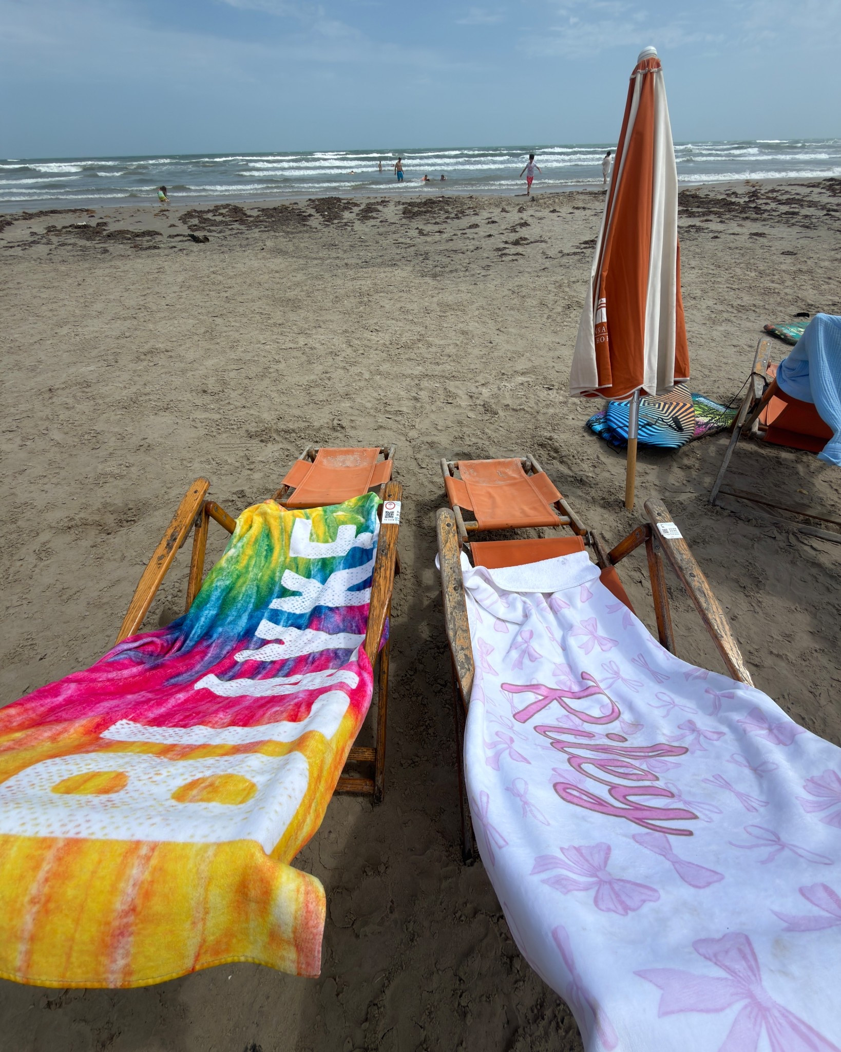 You know we had to take our Highway3 customized Name beach towels (and blankets) with us! 
We LOVE THEM! 
We have supported this mom/sister small business for 10yr! 
Order yours now ! SO MANY CUSTOMIZED STYLES TO CHOOSE FROM! Our newest is the BOW PRINT 🎀

#LTKTravel #LTKSwim