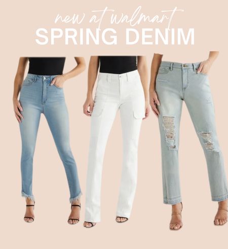 New spring denim at Walmart 

#LTKfindsunder50 #LTKmidsize #LTKsalealert