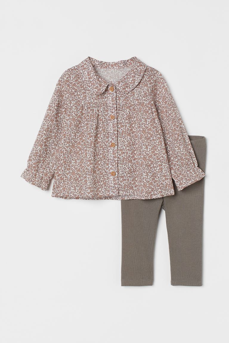 2-piece Cotton Set | H&M (US + CA)