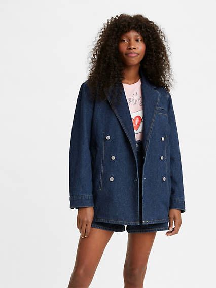 Levi's x Ganni Denim Blazer - Women's 2XL | LEVI'S (US)