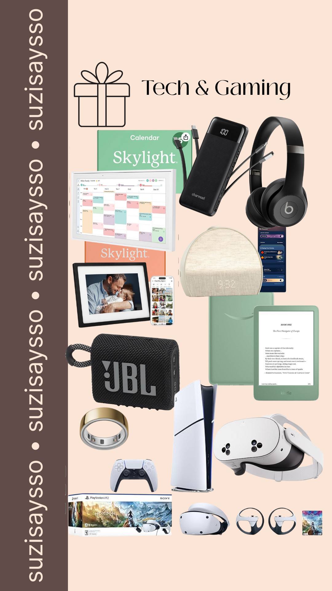 The easiest gifts to shop because everyone wants something from this list. From the family command-center calendar to headphones, speakers, Kindles, gaming favs and VR sets — these are the crowd-pleasers that never miss. Linking everything for you in the app so you can grab the deals while they’re hot! 🎁✨ 

 #LTKCyberWeek #LTKGiftGuide #LTKSaleAlert