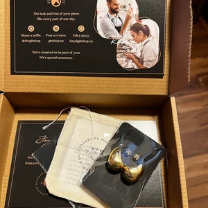 Kylie Earrings - Chunky Vintage Gold Earrings, Chunky Hoop Stud Earrings, 18K Gold Hoops, Platinu... | Etsy (AU)