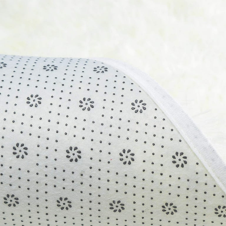 Junovo Oval Fluffy Area Rugs for Bedroom Plush Shaggy Carpet for Kids Room Bedside Nursery Mats, ... | Walmart (US)