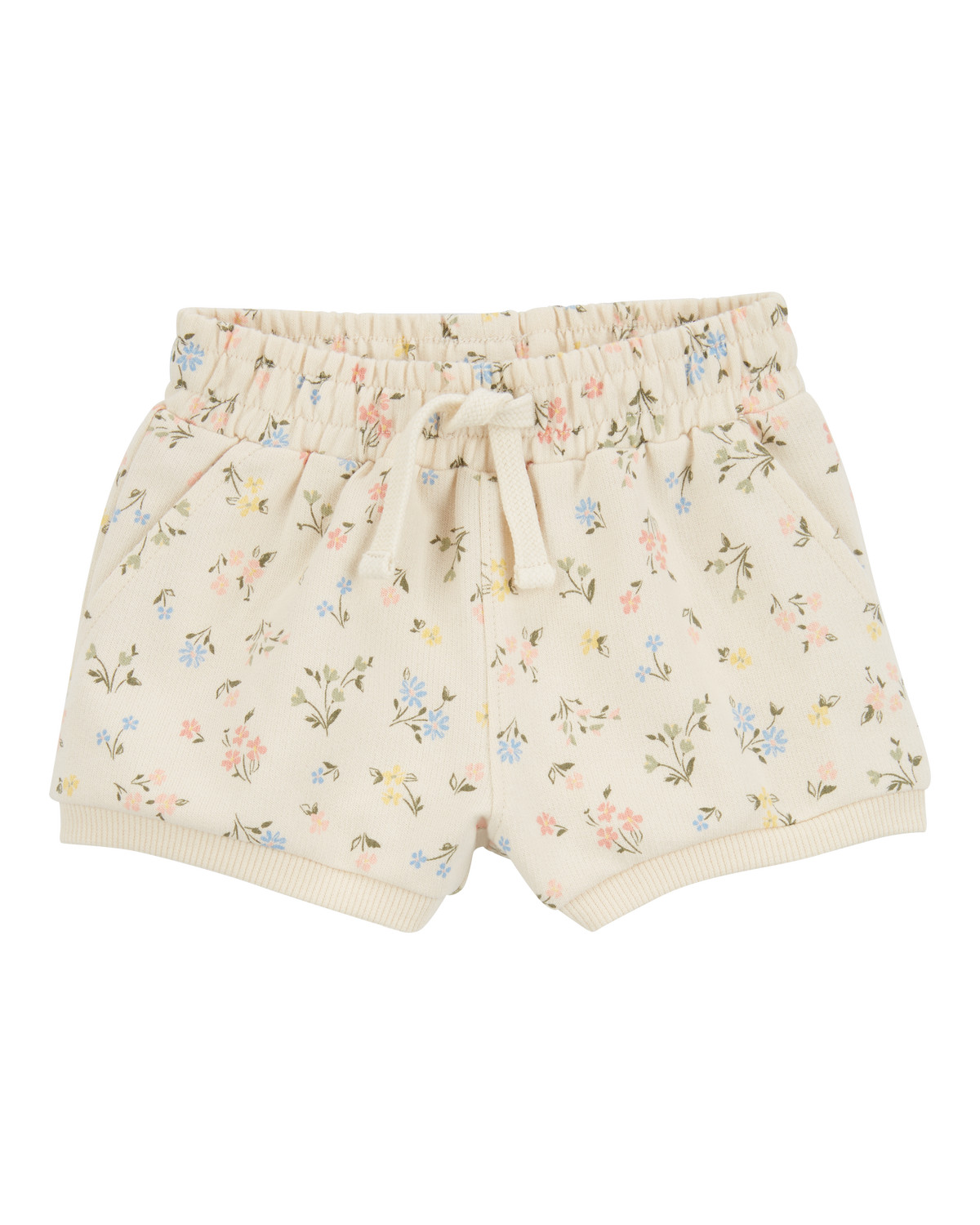 Baby Pull-On Floral Cotton Shorts - Carter's | Carter's | Carter's Inc