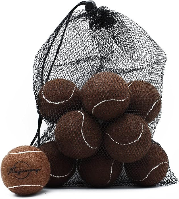 Magicorange Tennis Balls, 12 Pack Advanced Training Tennis Balls Practice Balls, Come with Mesh B... | Amazon (US)