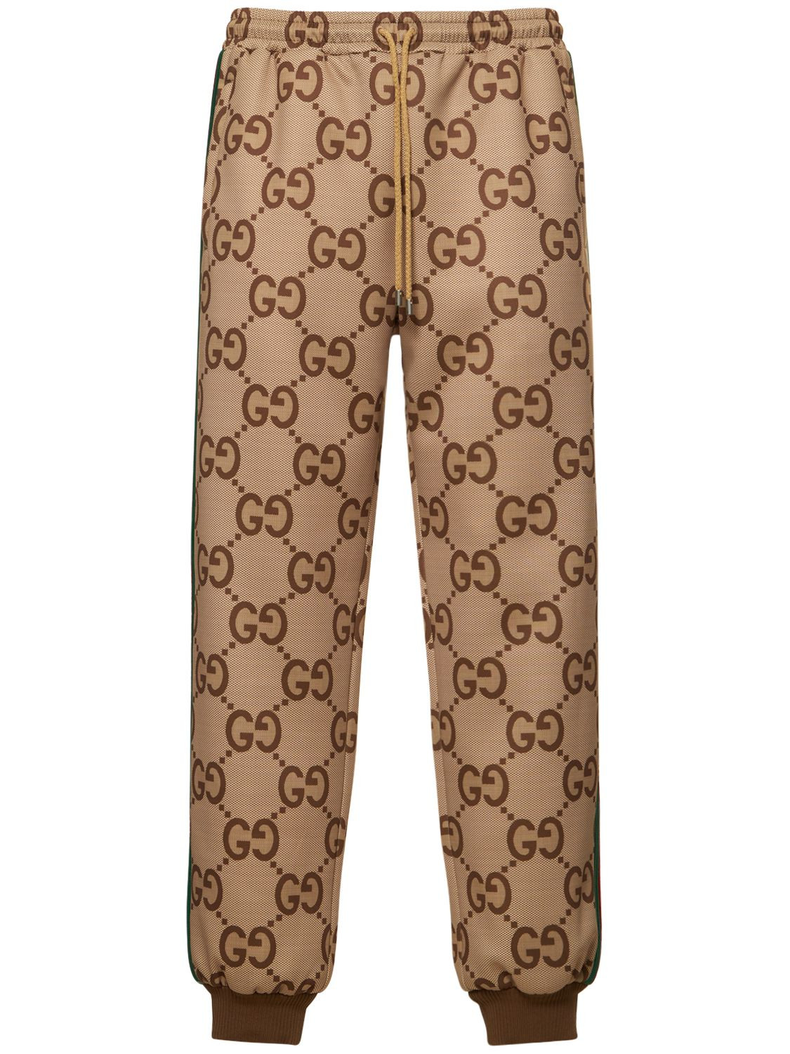 Gg Printed Tech Jogging Sweatpants | Luisaviaroma