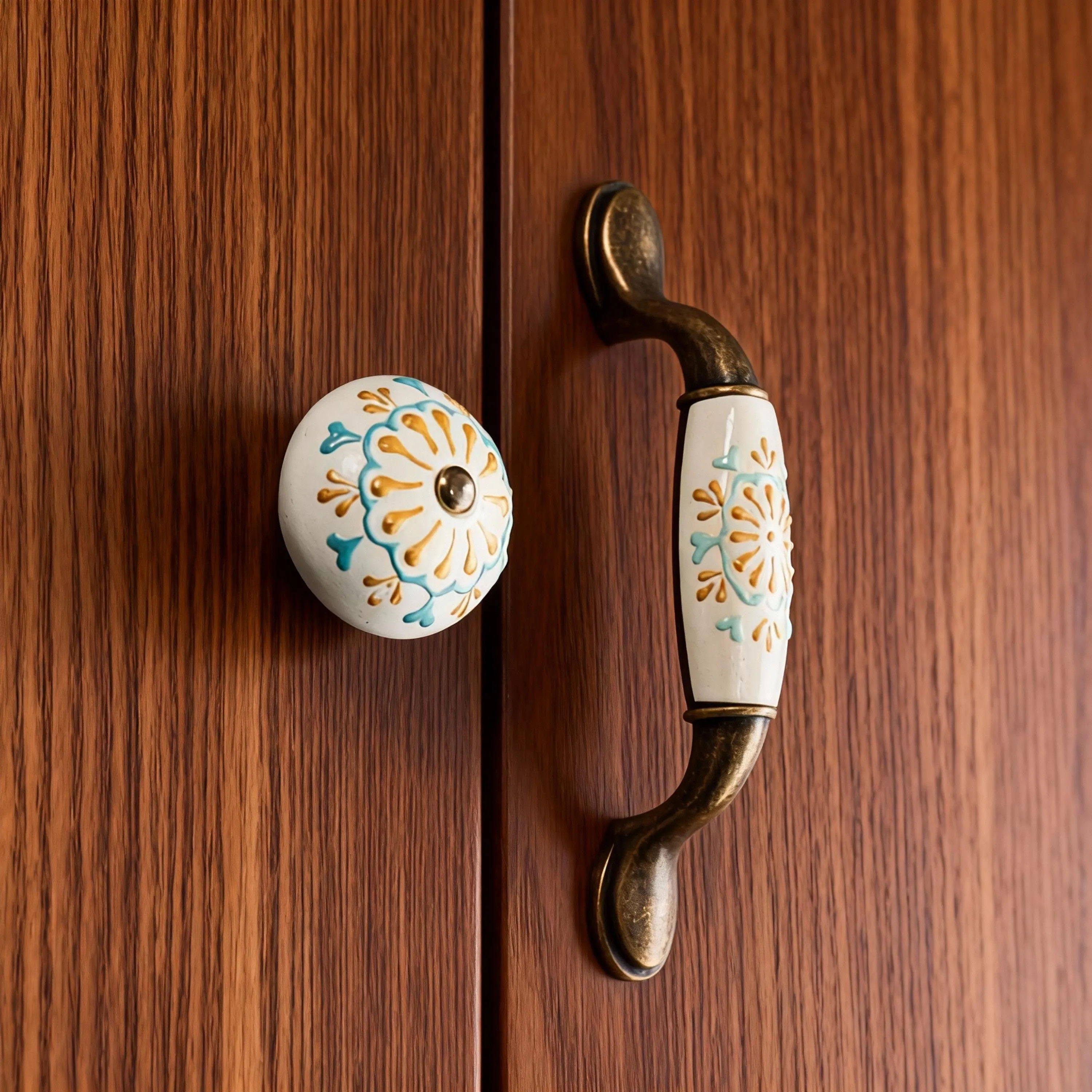 Ceramic Wardrobe Knob: Kitchen Cabinet Handles | Etsy (Global)