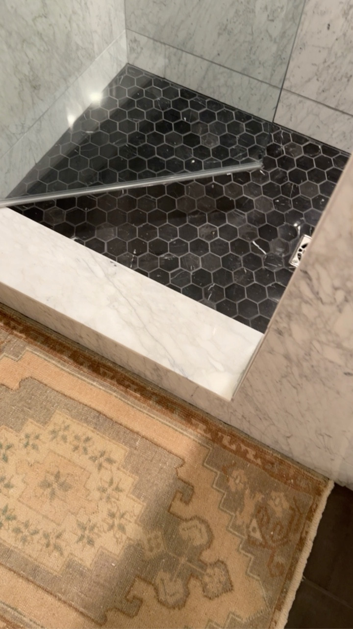 100% wool rugs for the bathroom... these wick moisture and are perfect for styling in front of a vanity, bath, or shower.

#LTKHome