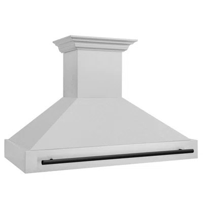 48" ZLINE Autograph Edition Fingerprint Resistant Stainless Steel Range Hood with Fingerprint Resistant Stainless Steel Shell | Wayfair North America