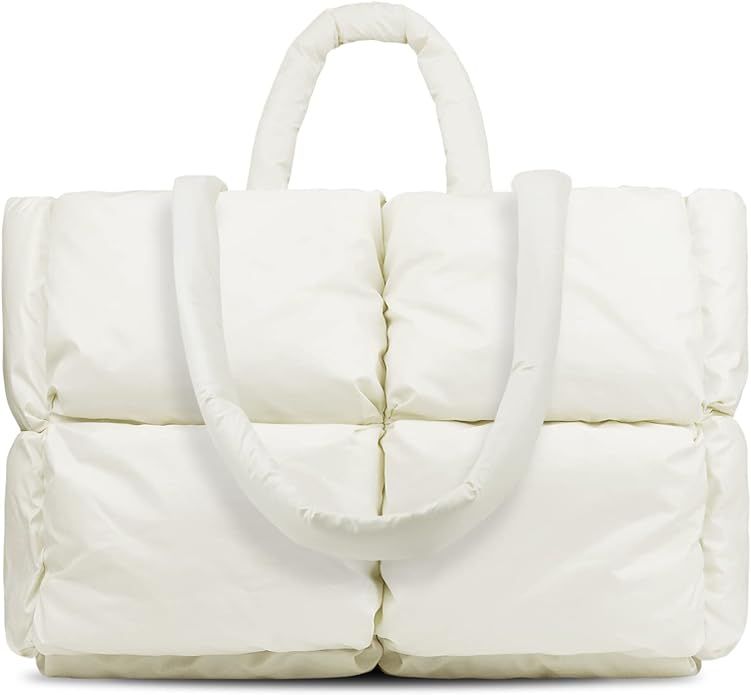 Handbags for women,handbags,Large Puffer Tote Bag, Hobo bags for women，Trendy tote bag | Amazon (US)