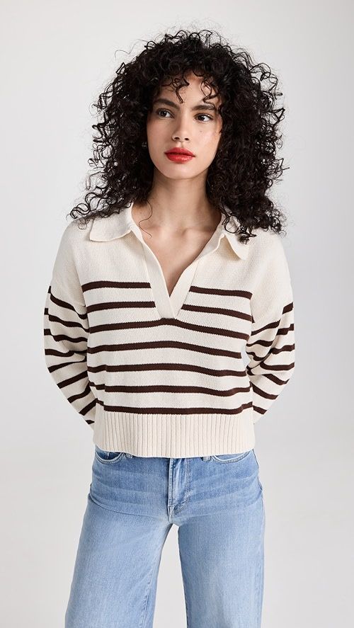 Francesco Cotton Polo Sweater | Shopbop