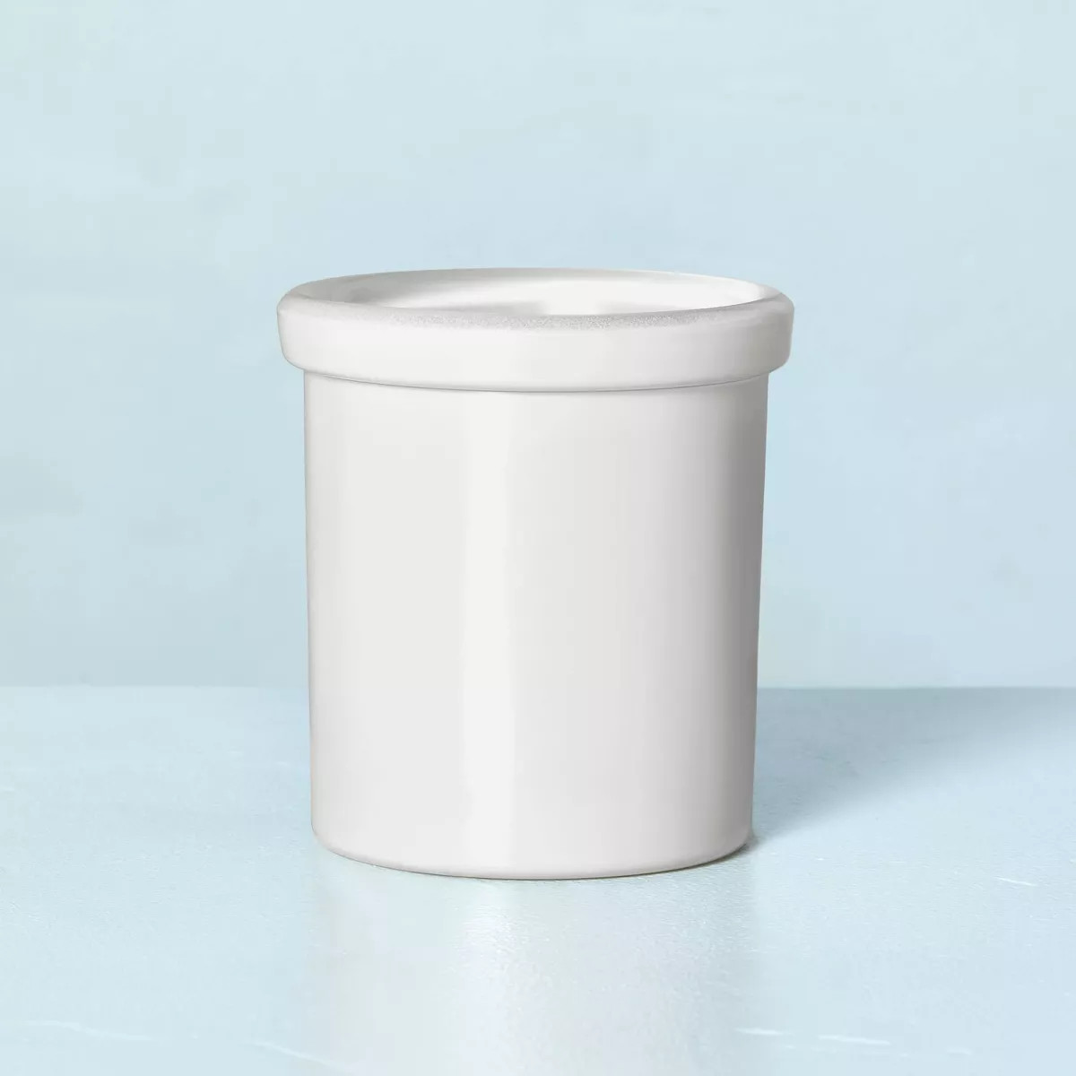 Colored Glass Salt Jar Candle Gray 6oz - Hearth & Hand™ with Magnolia | Target