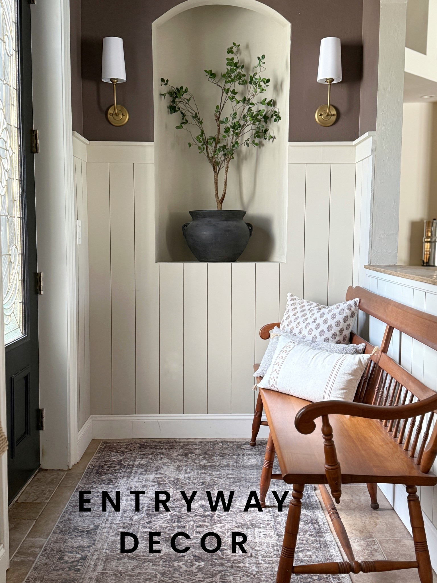 Your entryway is the first thing anyone sees as they enter your home. Shouldn’t it be cozy and inviting? Also I love how this rug is washable!

#LTKHome #LTKStyleTip #LTKSaleAlert