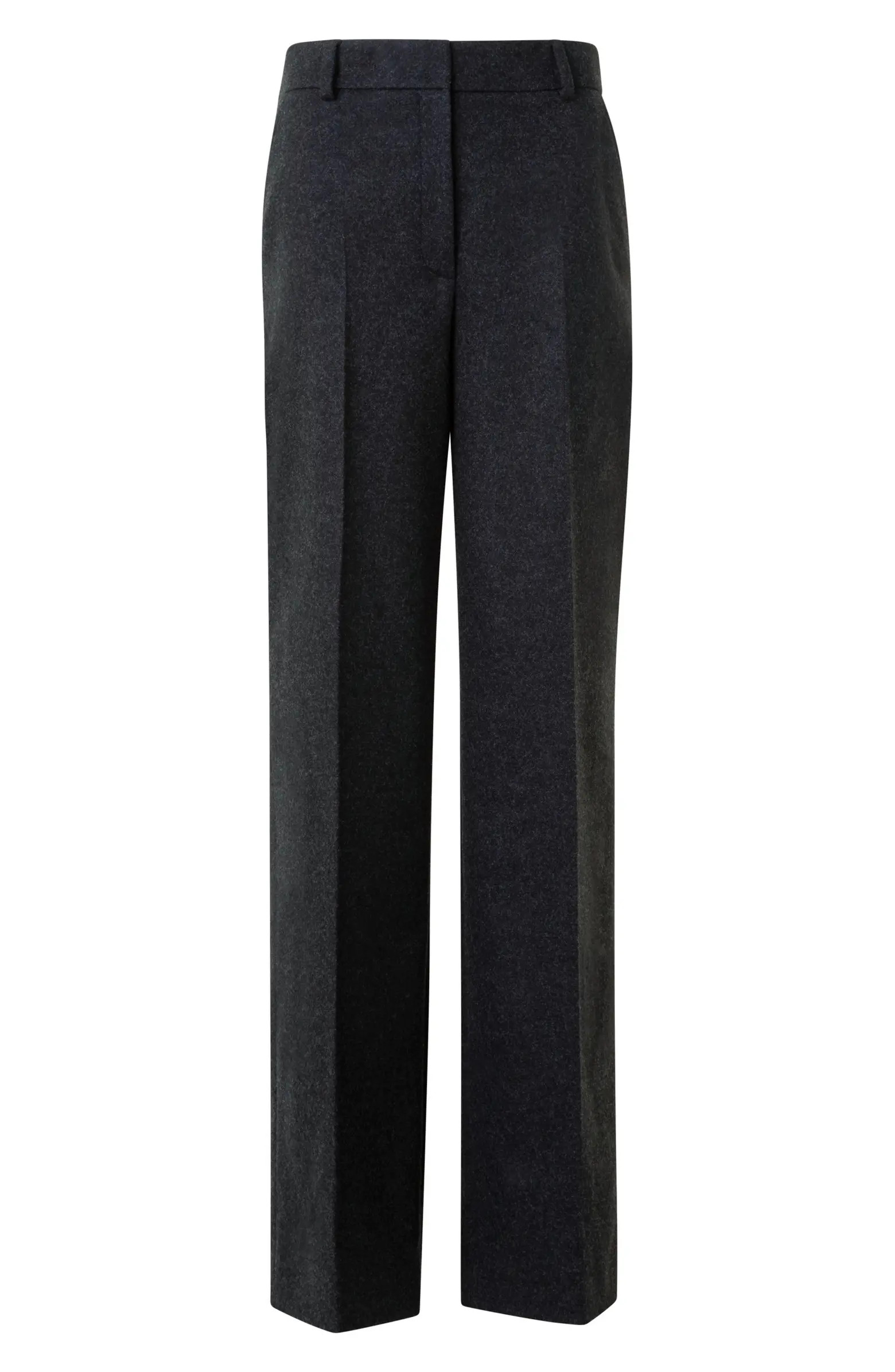 Akris punto Chiaro Wool Blend Straight Leg Pants | Nordstrom | Nordstrom
