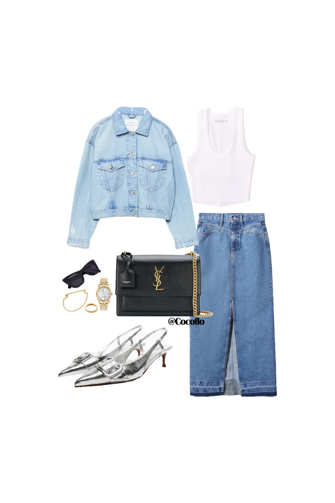 Denim on denim 

#LTKeurope #LTKstyletip #LTKunder100