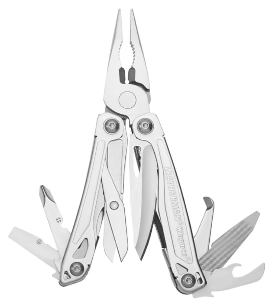 LEATHERMAN, Wingman Multitool with Spring-Action Pliers and Scissors, Stainless Steel | Amazon (US)