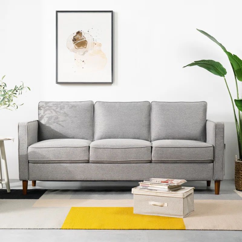 Hana 73'' Square Arm Sofa | Wayfair North America