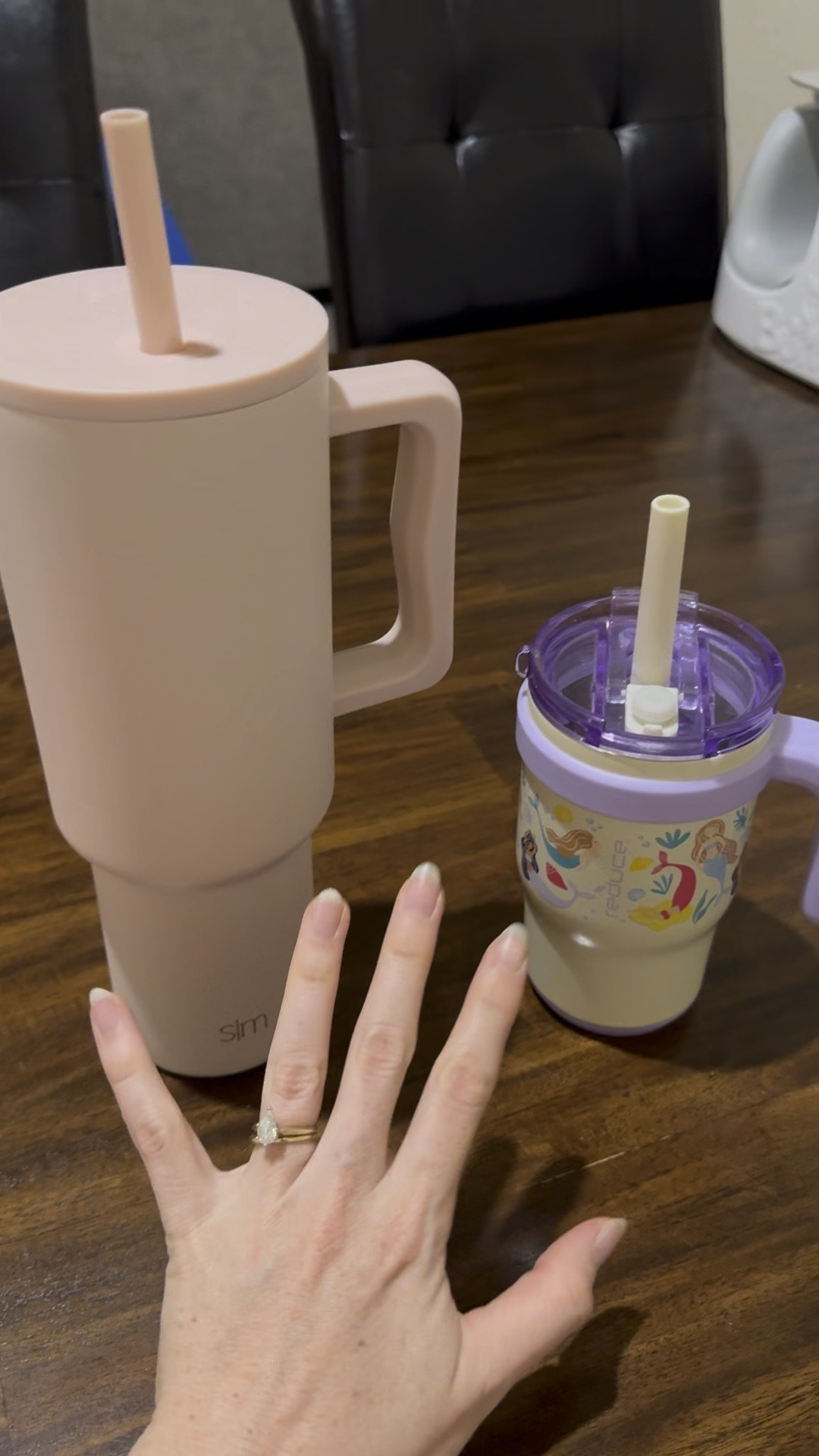 I love this tumbler for myself and this little tumbler for my toddler. The mermaids on it are so cute! 

#LTKVideo #LTKKids #LTKGiftGuide