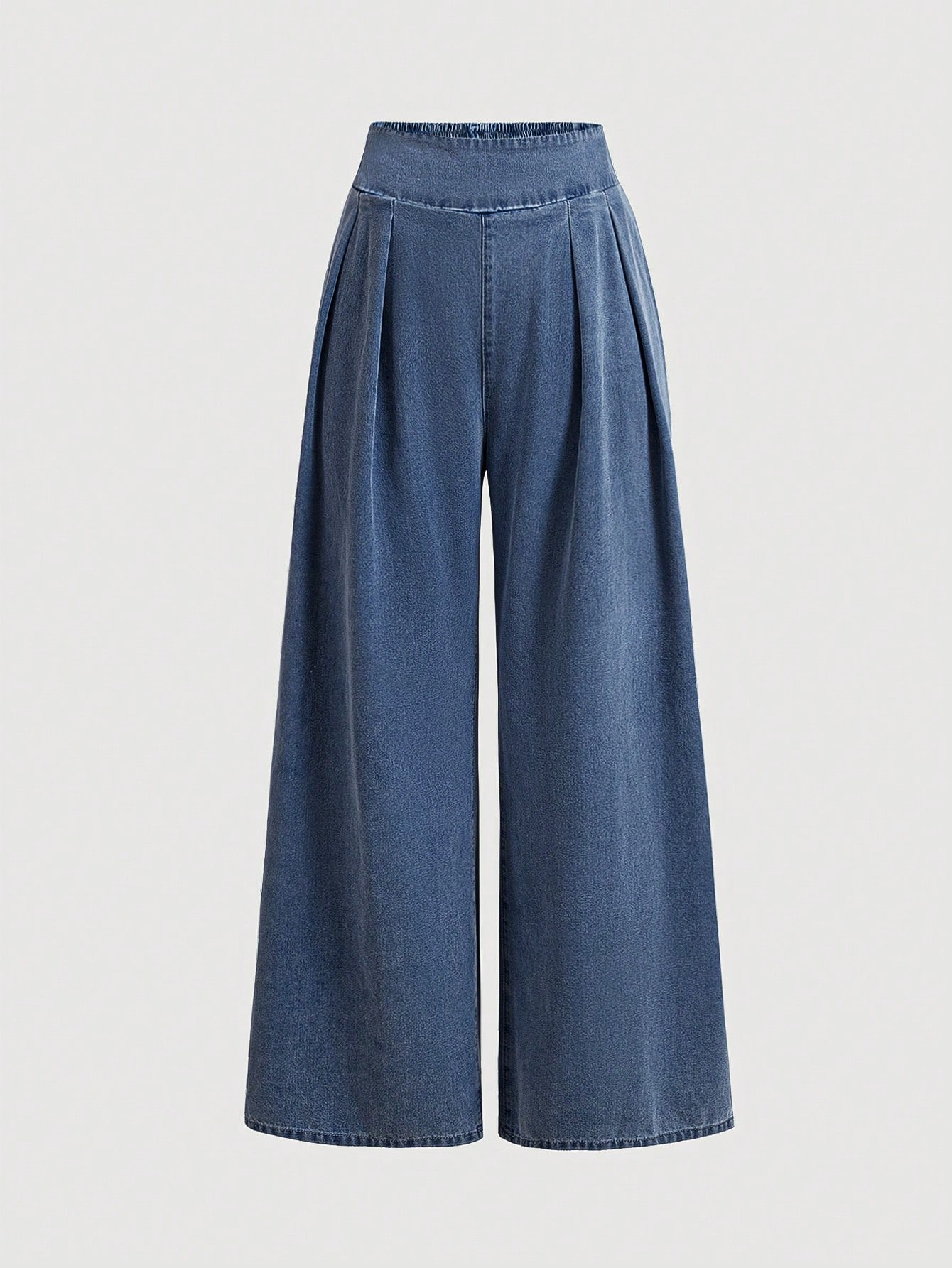 SHEIN MOD Plus Size Women's Solid Color Jeans | SHEIN