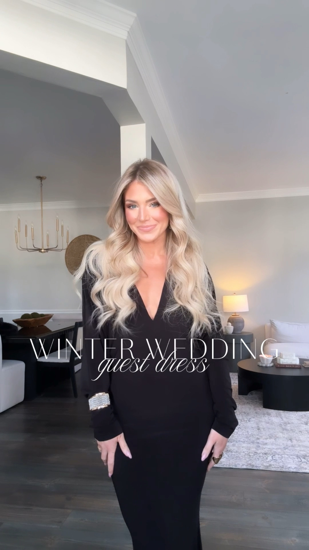 The best winter wedding guest dress!! I love this dress so much! I wore it last winter to an event and had to wear again to my friends wedding! It’s so comfortable and elegant looking. Wearing a small- it’s super stretchy 

#LTKWedding #LTKSeasonal