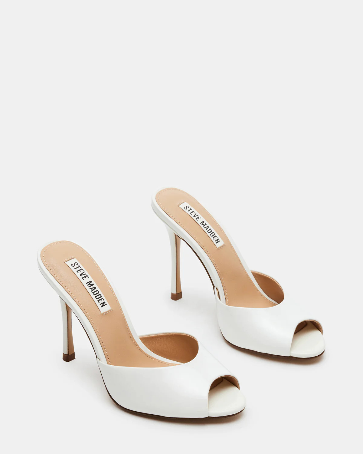 PRIYA White Patent Women's Mule | Steve Madden (US)