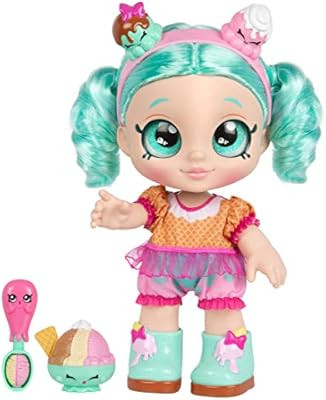Kindi Kids Snack Time Friends Pre school 10 inch doll Peppa-Mint | Amazon (US)