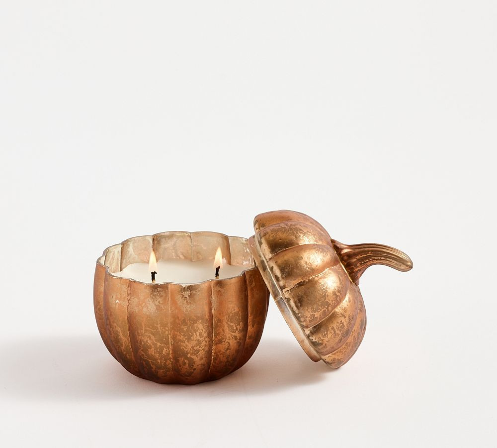 Figural Pumpkin Candle | Pottery Barn (US)