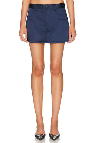 Satin Cargo Skirt | FWRD 