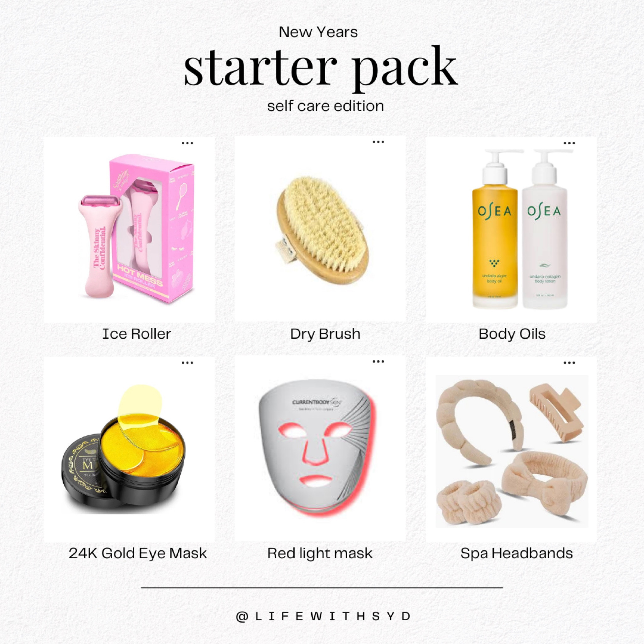 New Year, new goals?! If more self care is your goal for the new year, look no further! All your essentials are here 

#LTKBeauty #LTKGiftGuide