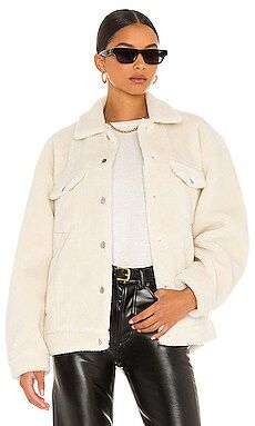 ANINE BING Rory Jacket in Cream from Revolve.com | Revolve Clothing (Global)