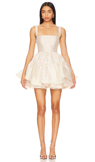 Tiara Dress in Cream | Revolve Clothing (Global)