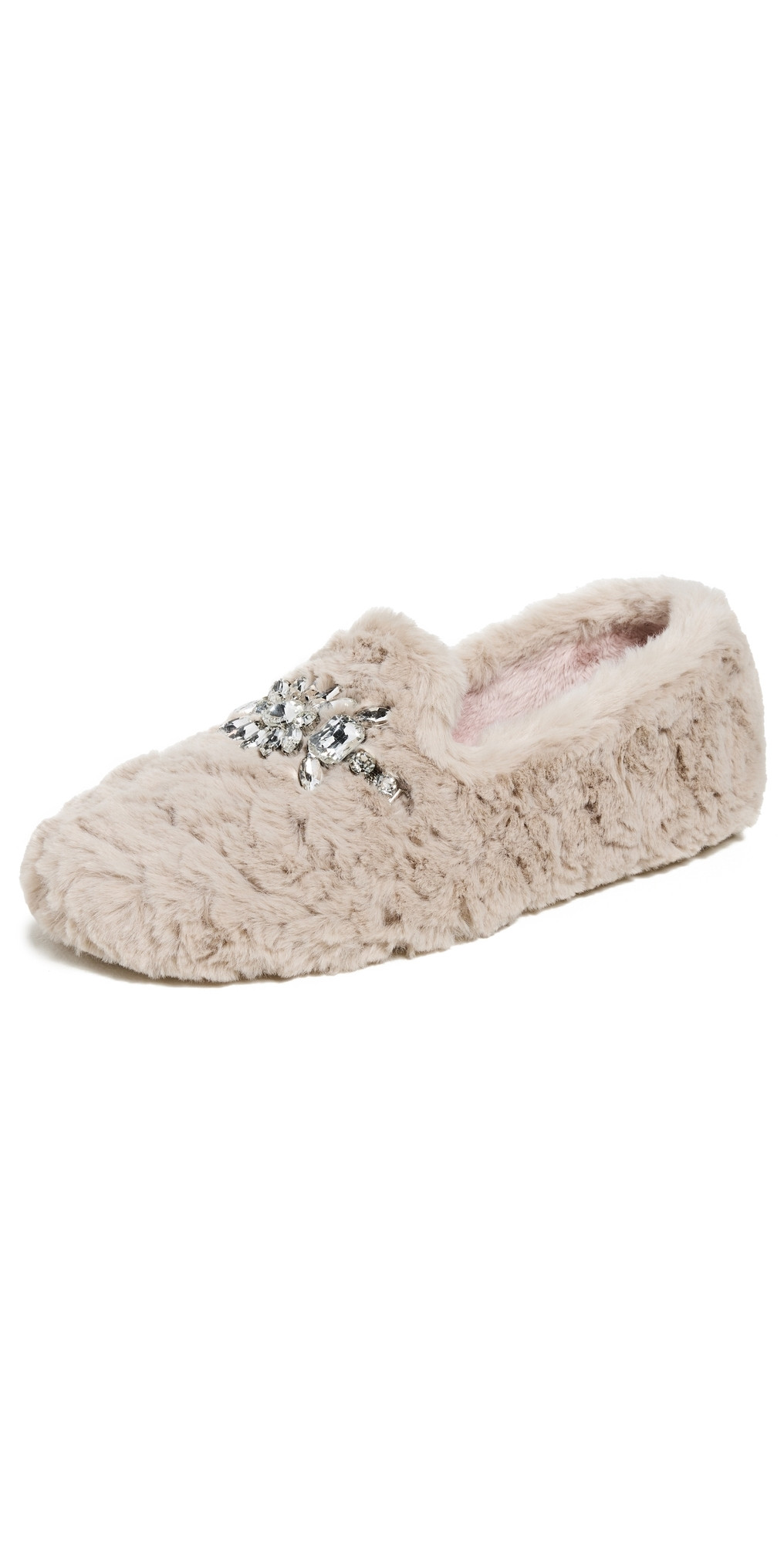 Free People Slumber Party Loafer Slippers Vanilla Latte 8 | Shopbop