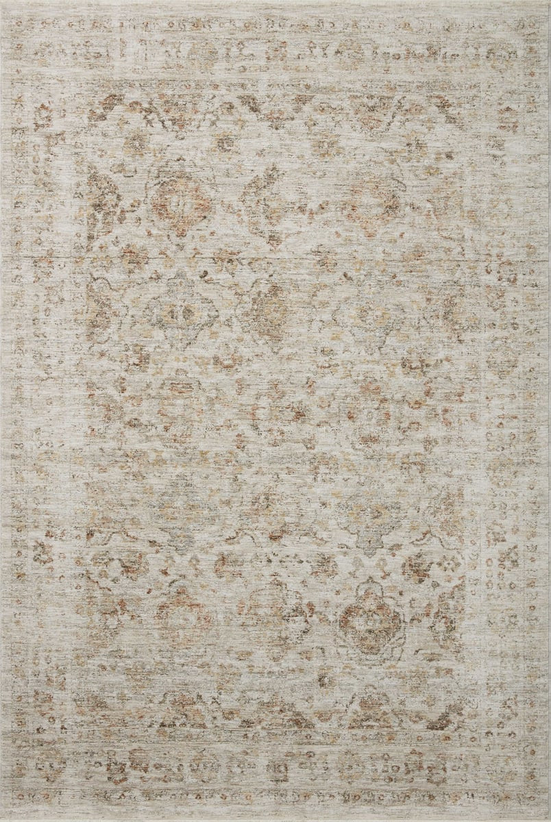 Honora HON-03 Beige/Spice Area Rug | Rugs Direct