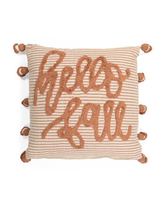 20x20 Hello Fall Pillow | TJ Maxx