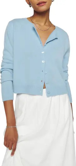 Clara Cashmere Crew Cardigan | Nordstrom