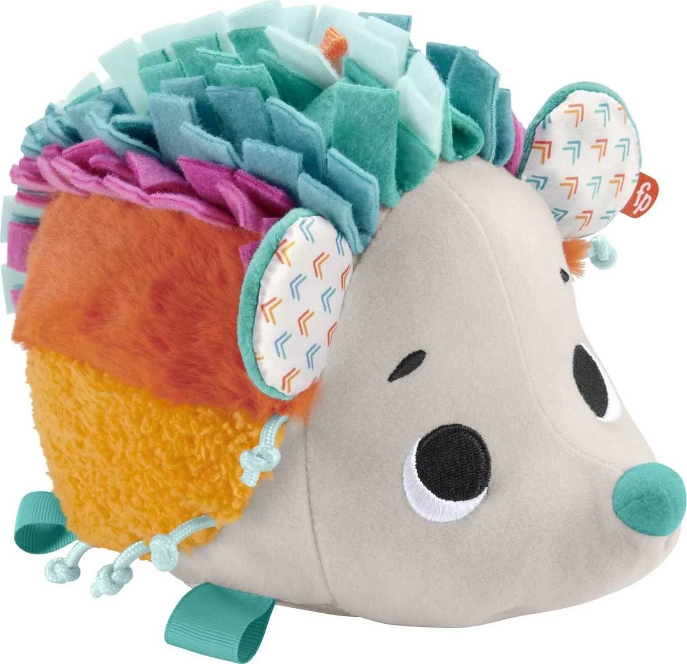 Fisher-Price Cuddle n' Snuggle Hedgehog Newborn Plush Sensory Toy - Walmart.com | Walmart (US)