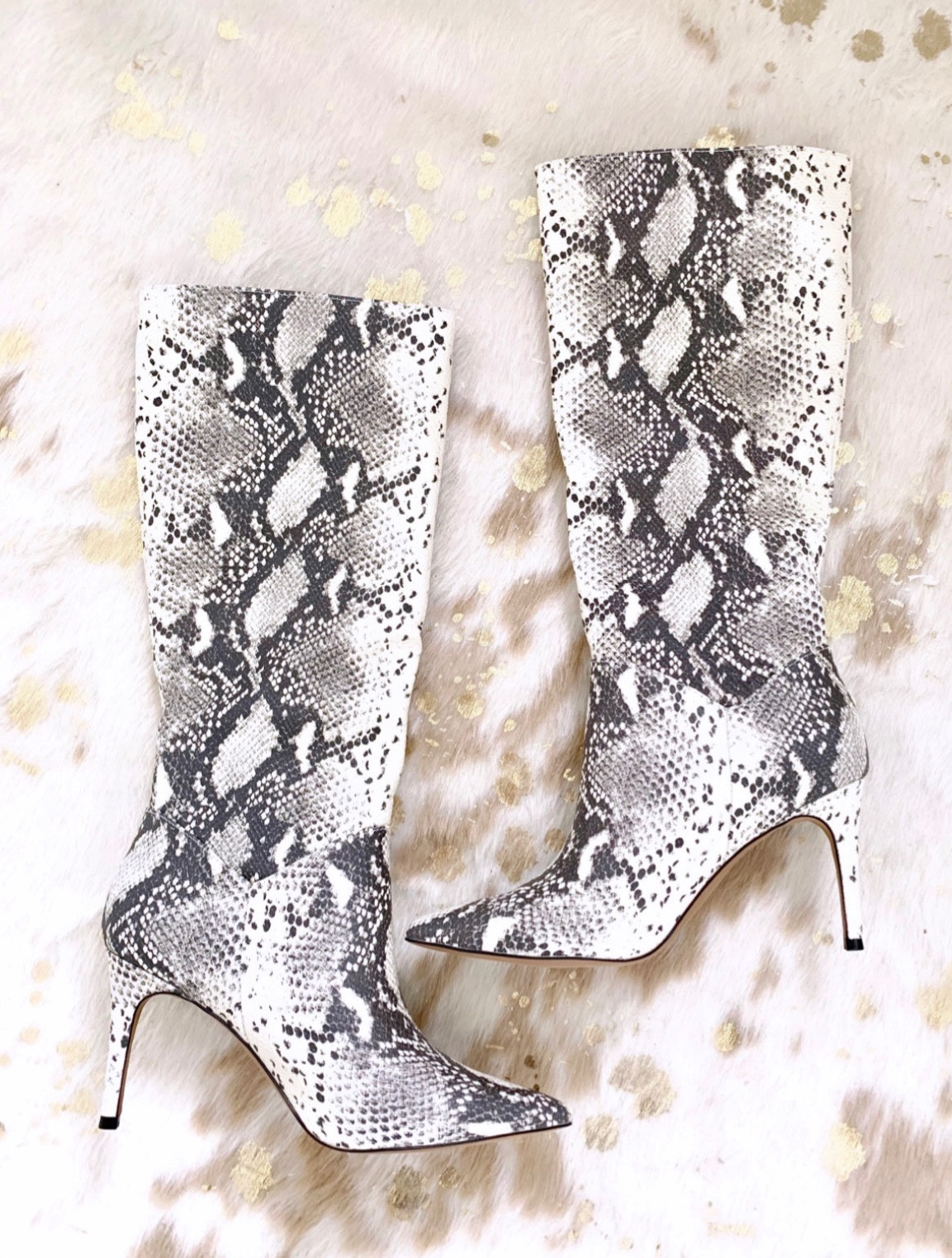 perixir Snakeskin Boots knee high … curated on LTK
