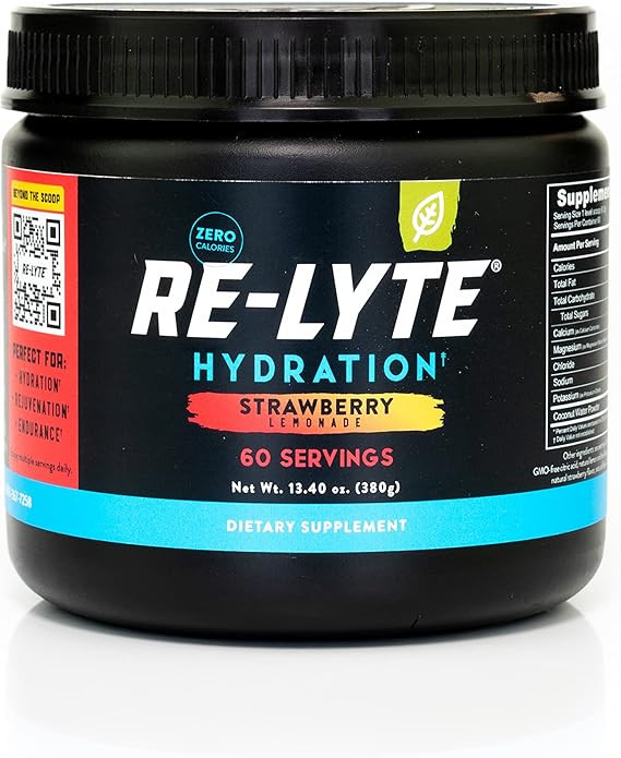 REDMOND Re-Lyte Hydration Electrolyte Mix (Strawberry Lemonade) | Amazon (US)