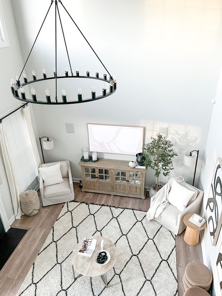 Living room, family room, Loloi, rug, Target, amazon, chandelier, accent chair, side table, home, home decor, neutral home, great room, vase

#LTKstyletip #LTKhome #LTKfamily