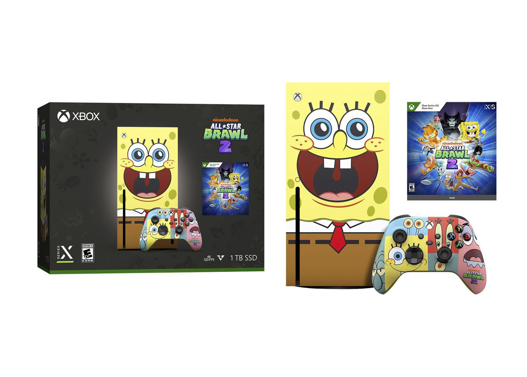 Microsoft Xbox Series X SpongeBob SquarePants All Star Brawl 2 Console 6570627 | StockX