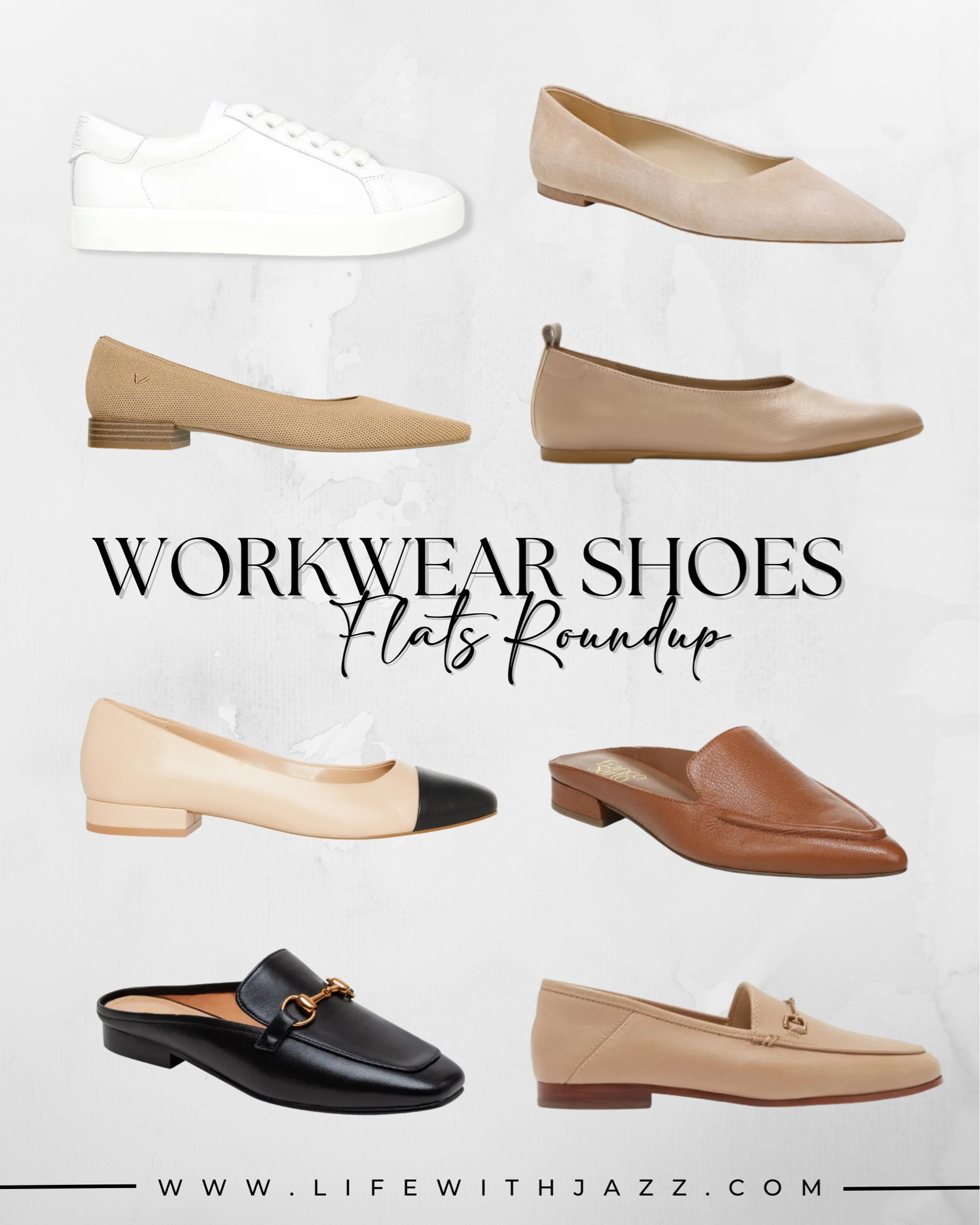 Workwear shoes - flats roundup 

Business casual / smart casual/ business professional / work shoes / flats 

#LTKshoecrush #LTKworkwear