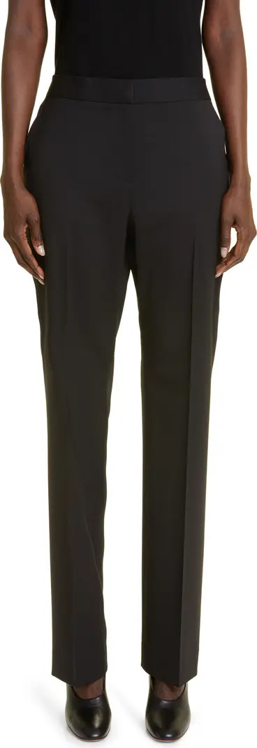Irving Straight Leg Stretch Wool Pants | Nordstrom