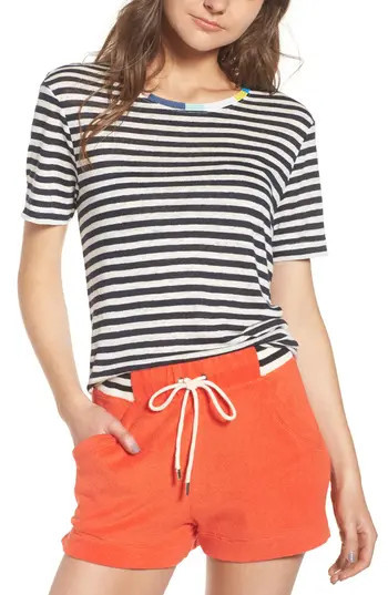 Women's Splendid X Margherita Ciao Bella Stripe Tee | Nordstrom